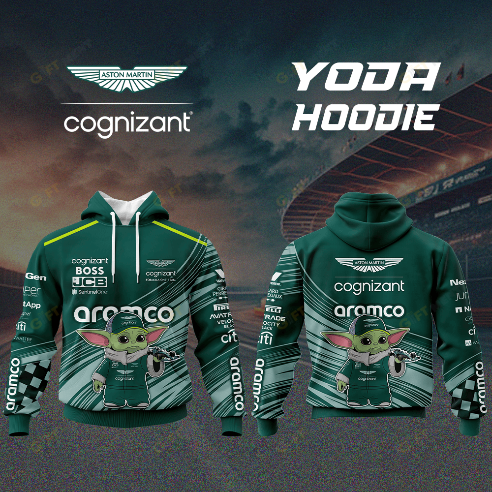 Aston Martin Aramco Cognizant Formula One Team x BBYoda Hoodie, T Shirt, Zip Hoodie, Sweatshirt