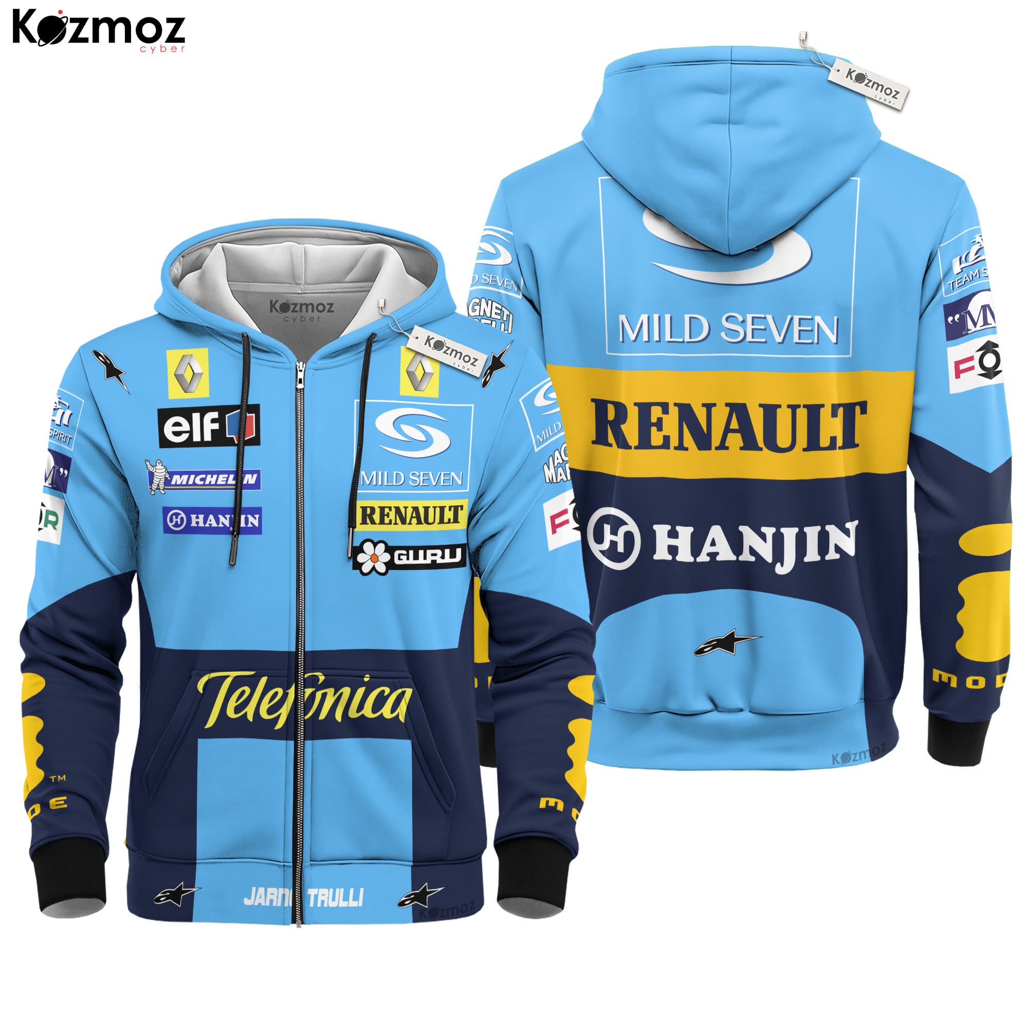 Jarno Trulli Racing Costume 2004 Collection – Renault Racing Team