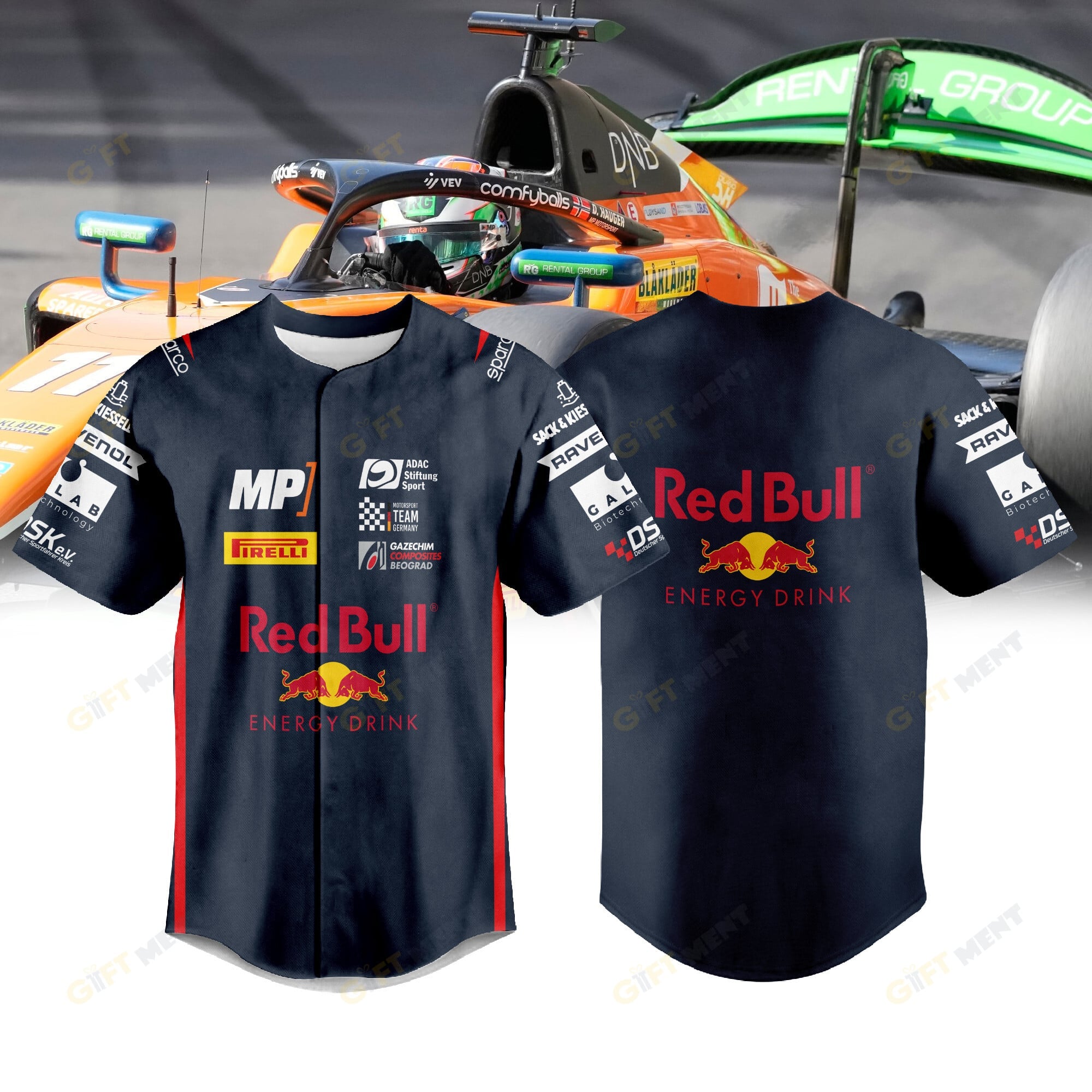 MP Motorsport F3 Baseball Jersey