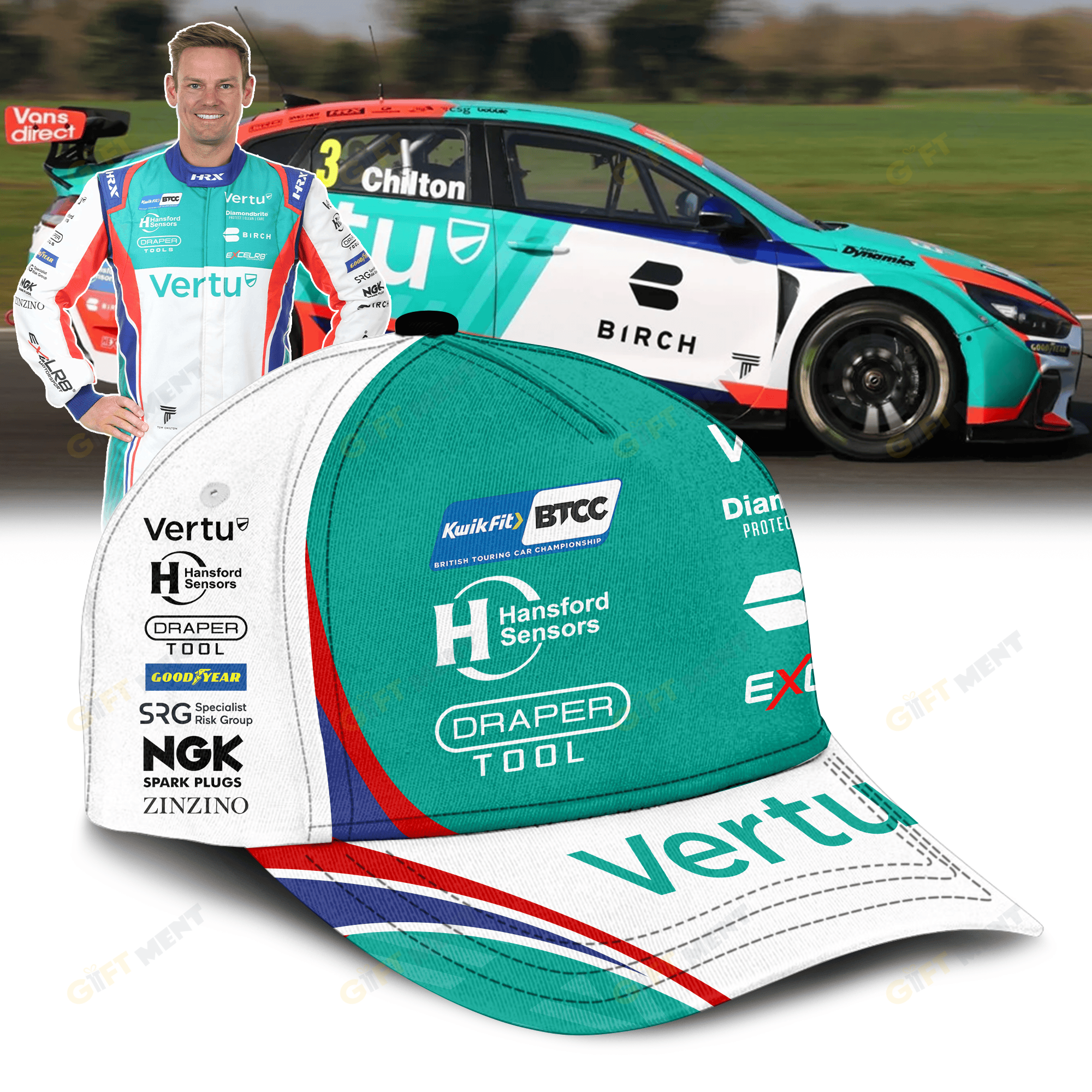 Team Vertu BTCC 3D Apparel