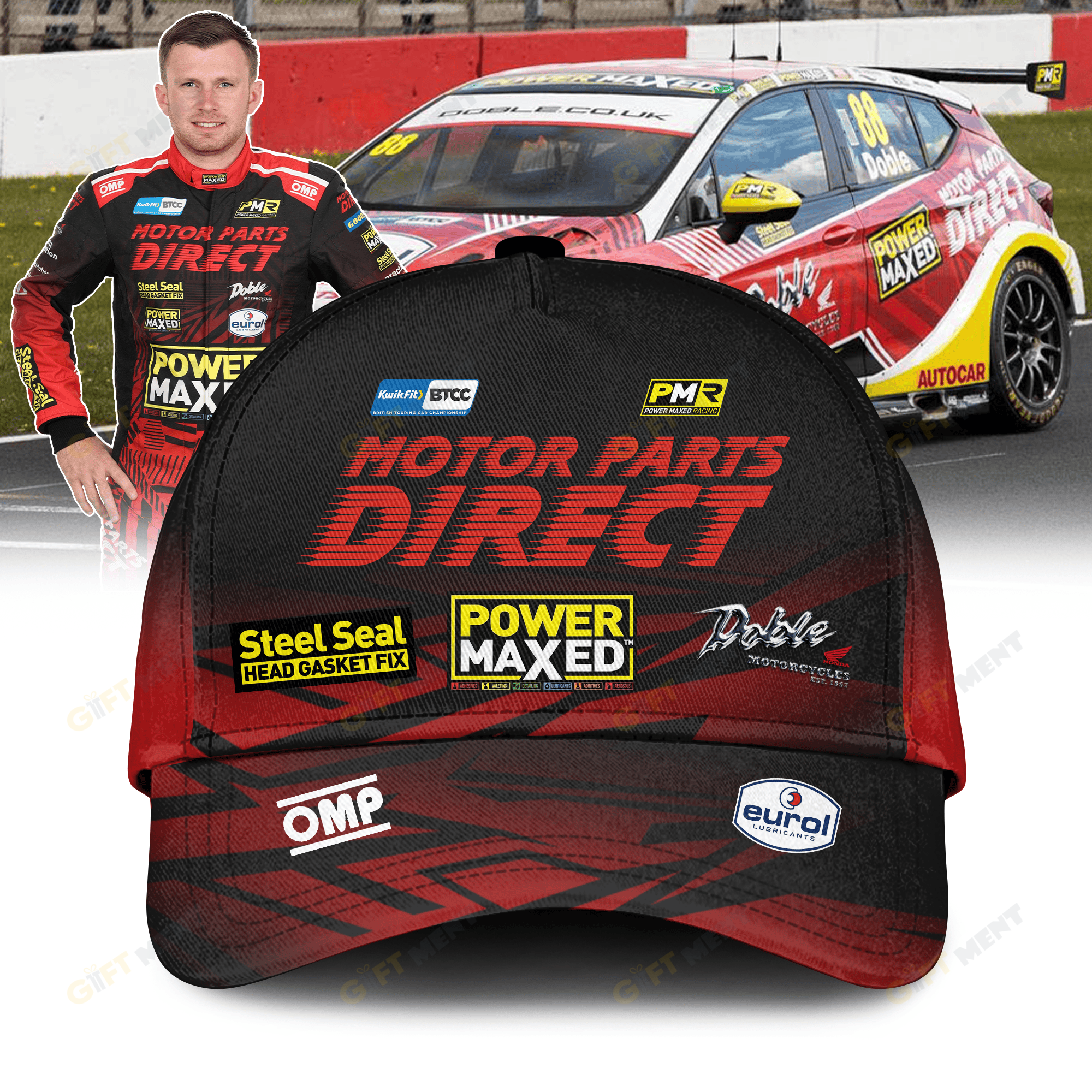 Motor Parts Direct with Power Maxed Racing BTCC Classic Cap
