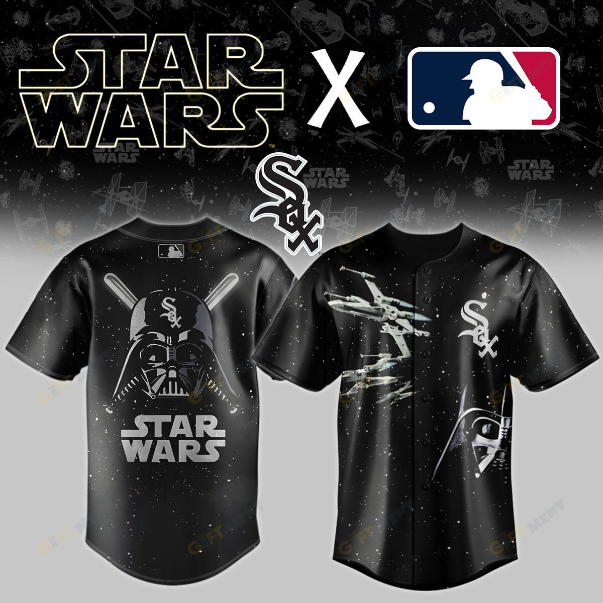 Chicago White Sox x Star wars Baseball Jersey