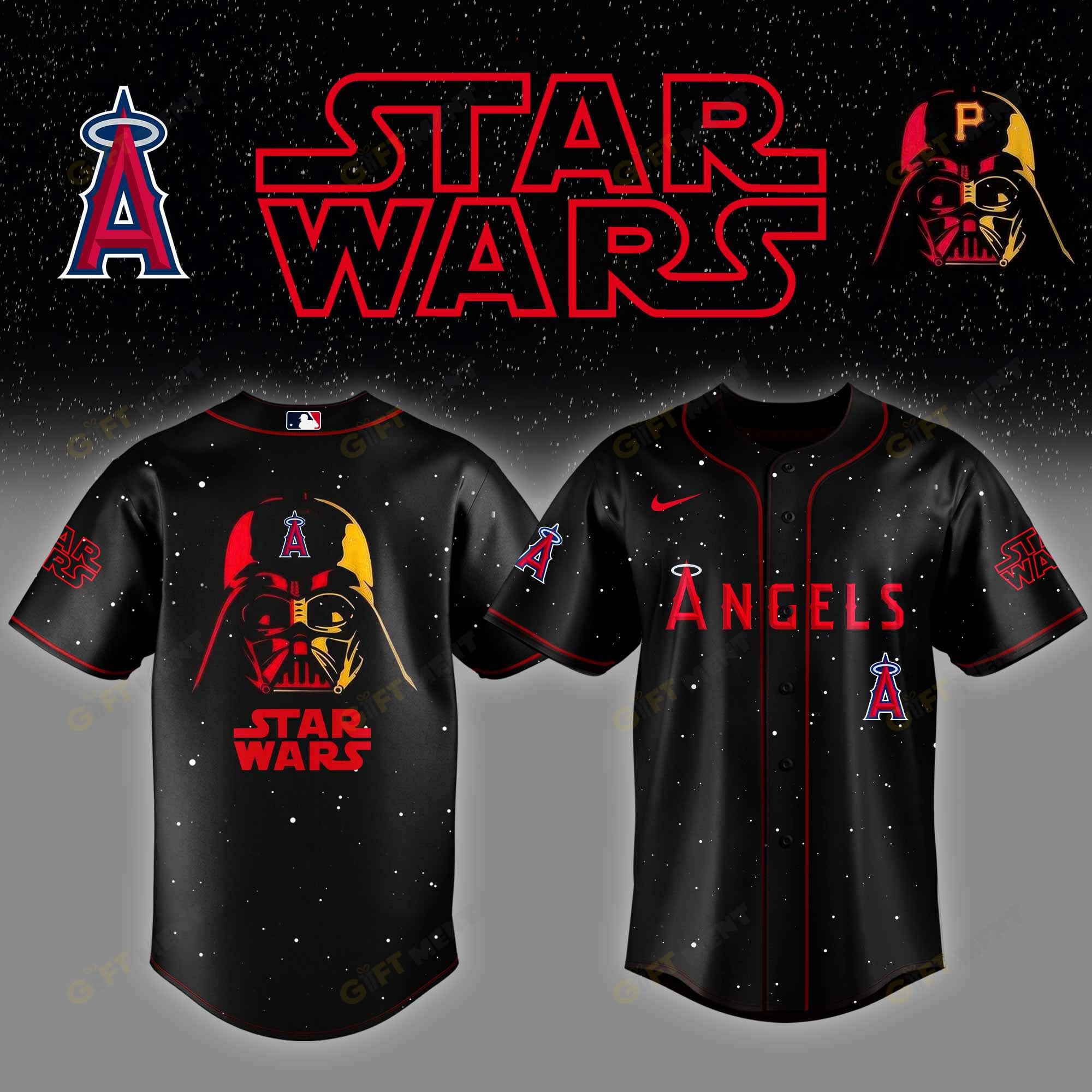 Los Angeles Angels x Star Wars Night Baseball Jersey