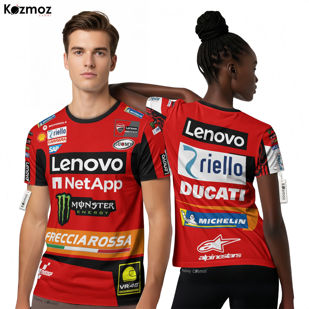 Francesco Bagnaia Racing Costume 2023 Collection – Ducati MotoGP Racing Team