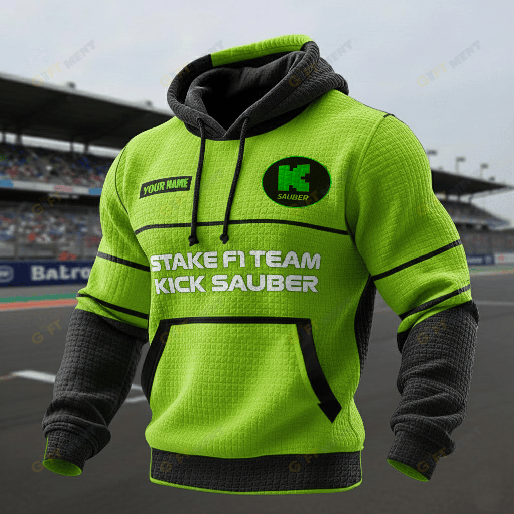 Stake F1 Team 3D Waffle Hoodie