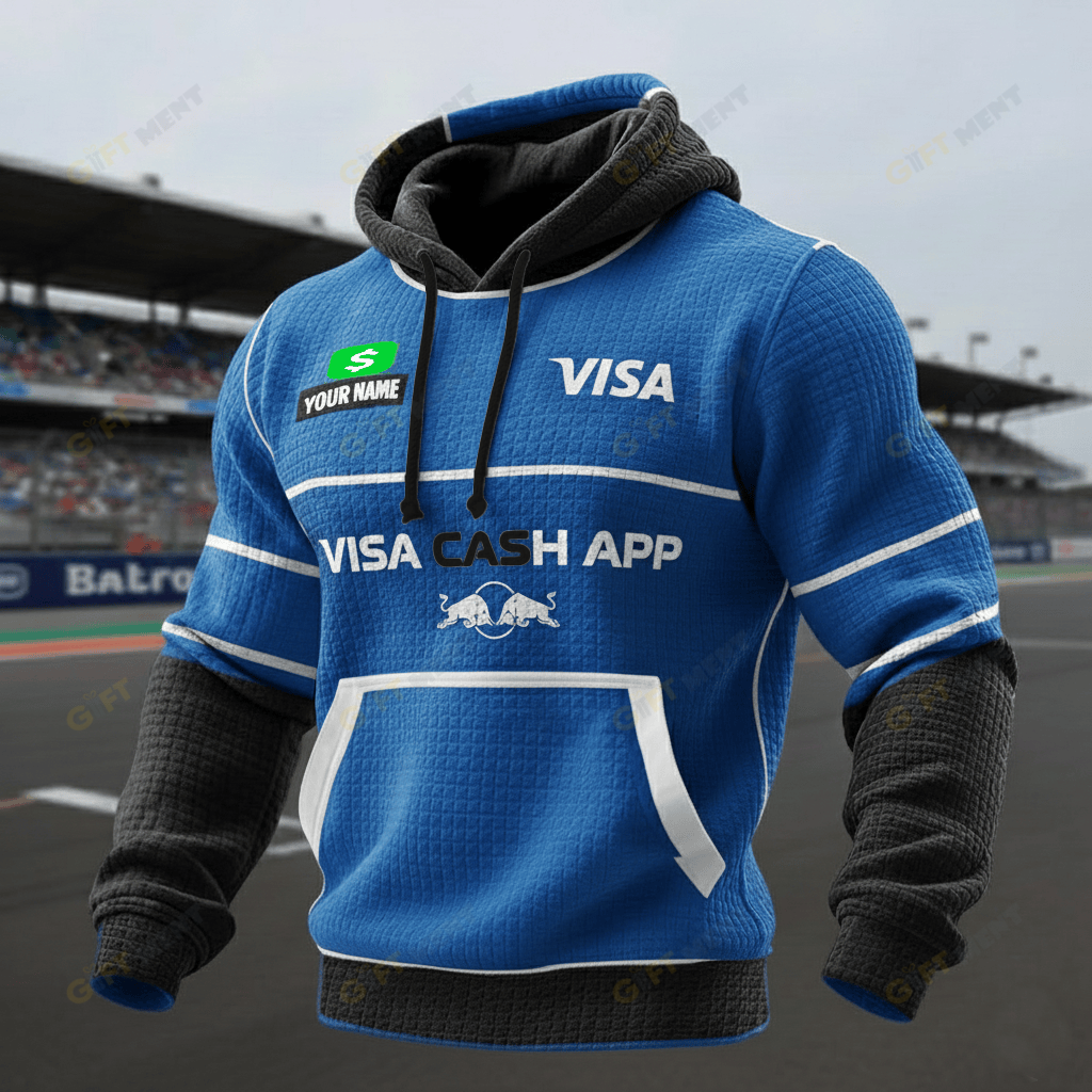 Visa Cash App RB 3D Waffle Hoodie