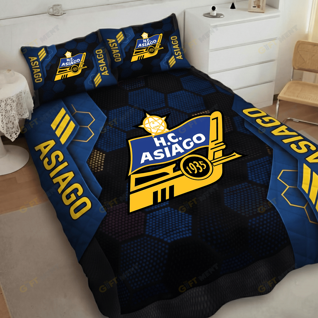 Asiago Hockey Inspired Quilt Set