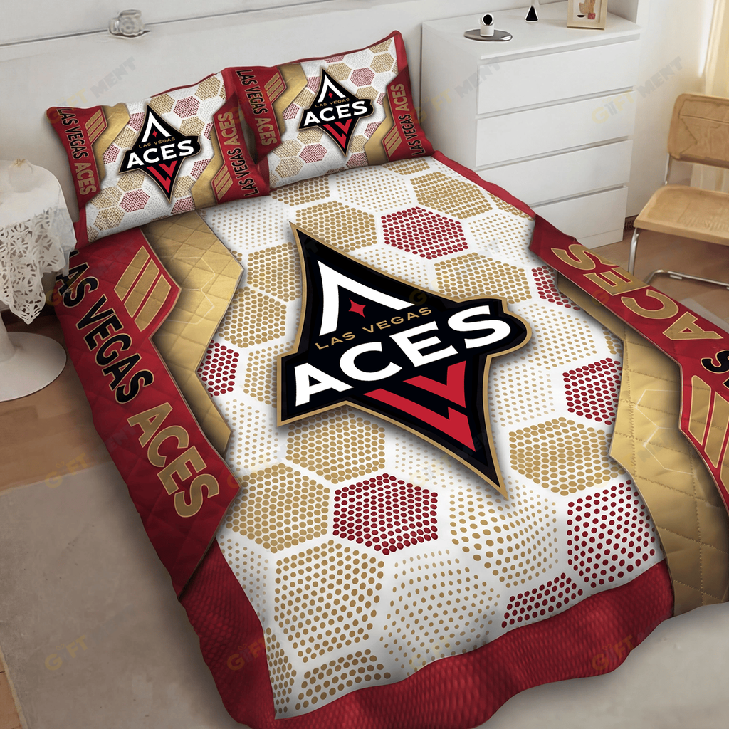 Las Vegas Aces Inspired Quilt Set