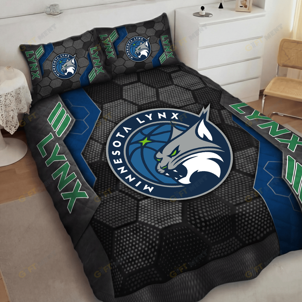 Minnesota Lynx Inspired Quilt Set