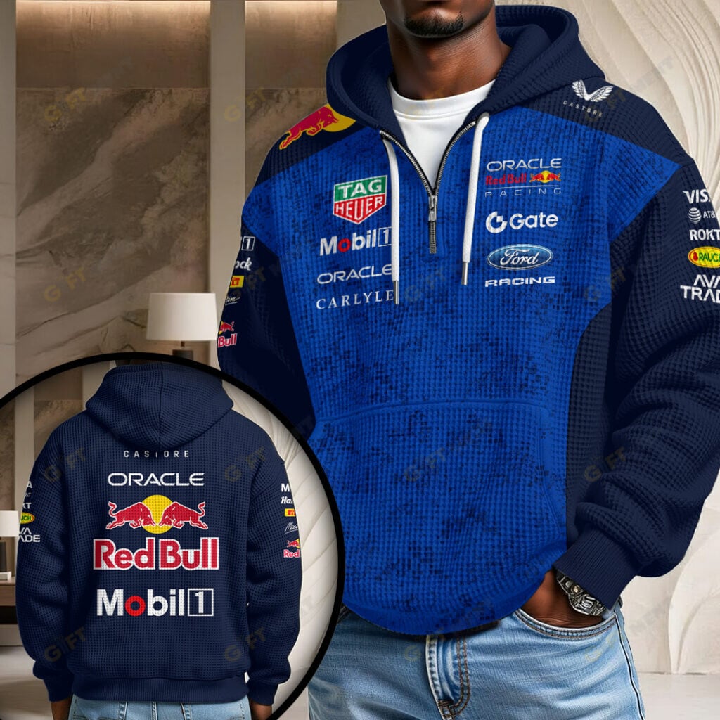 Red Bull Racing 2026 3D Unisex Waffle Hoodie