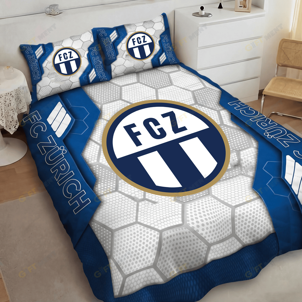 FC Zürich Inspired Full Bedding Set