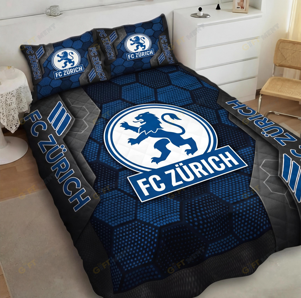 FC Zürich Inspired Full Bedding Set