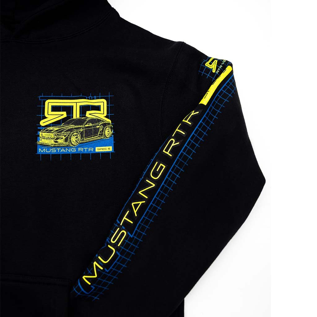 2026 Mustang RTR Spec 5 Blueprint Pullover Hoodie