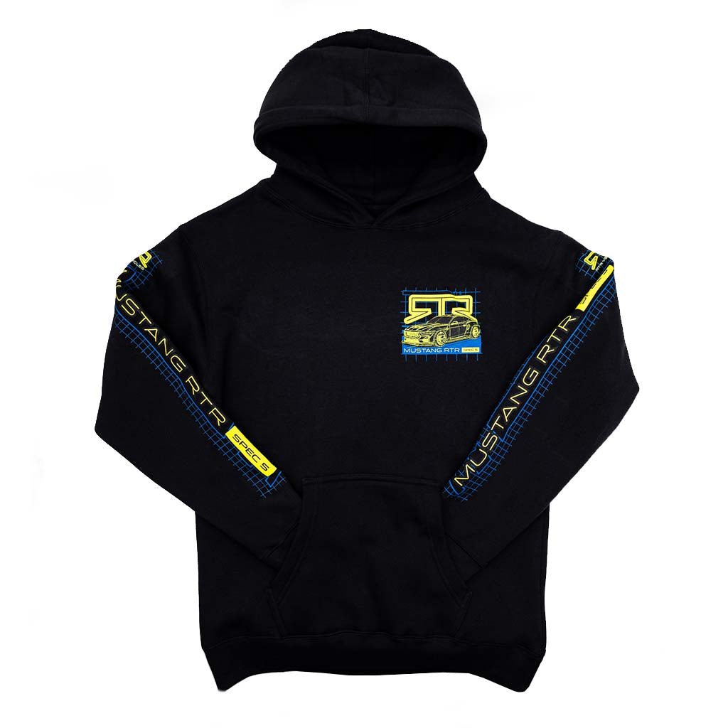 2026 Mustang RTR Spec 5 Blueprint Pullover Hoodie