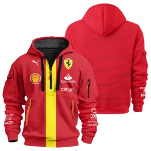 Lando Norris McLaren F1 Exclusive Logo Hoodie Half Zip BLF1270325A2MCLHDF