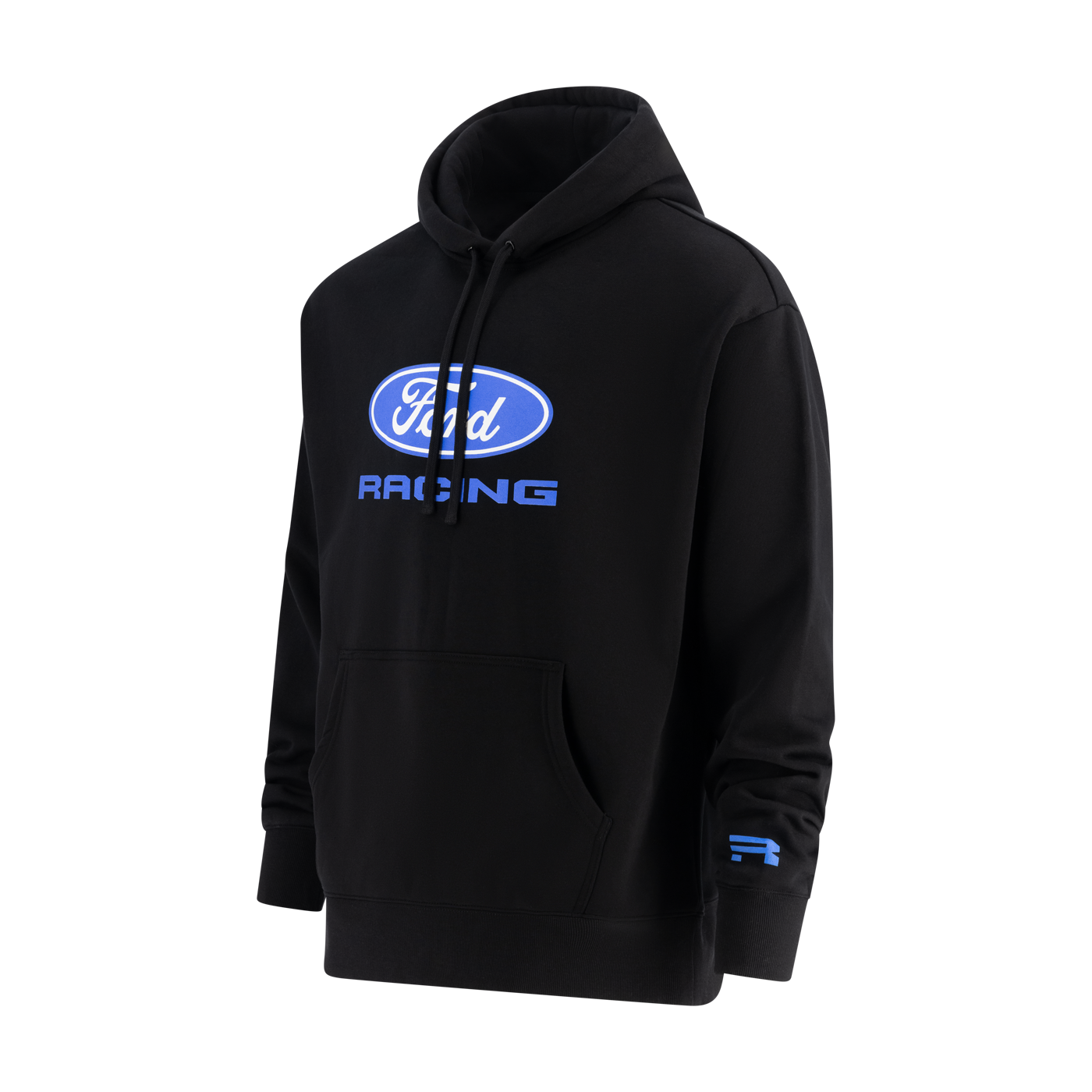 Ford Racing Logo Black Graphic Hoodie
