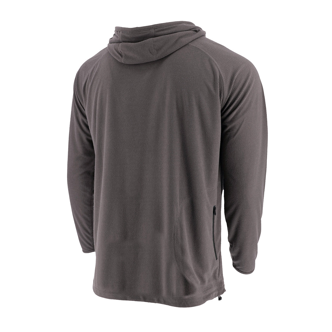 Ford Bronco Mens Gray Grided Fleece Hoodie