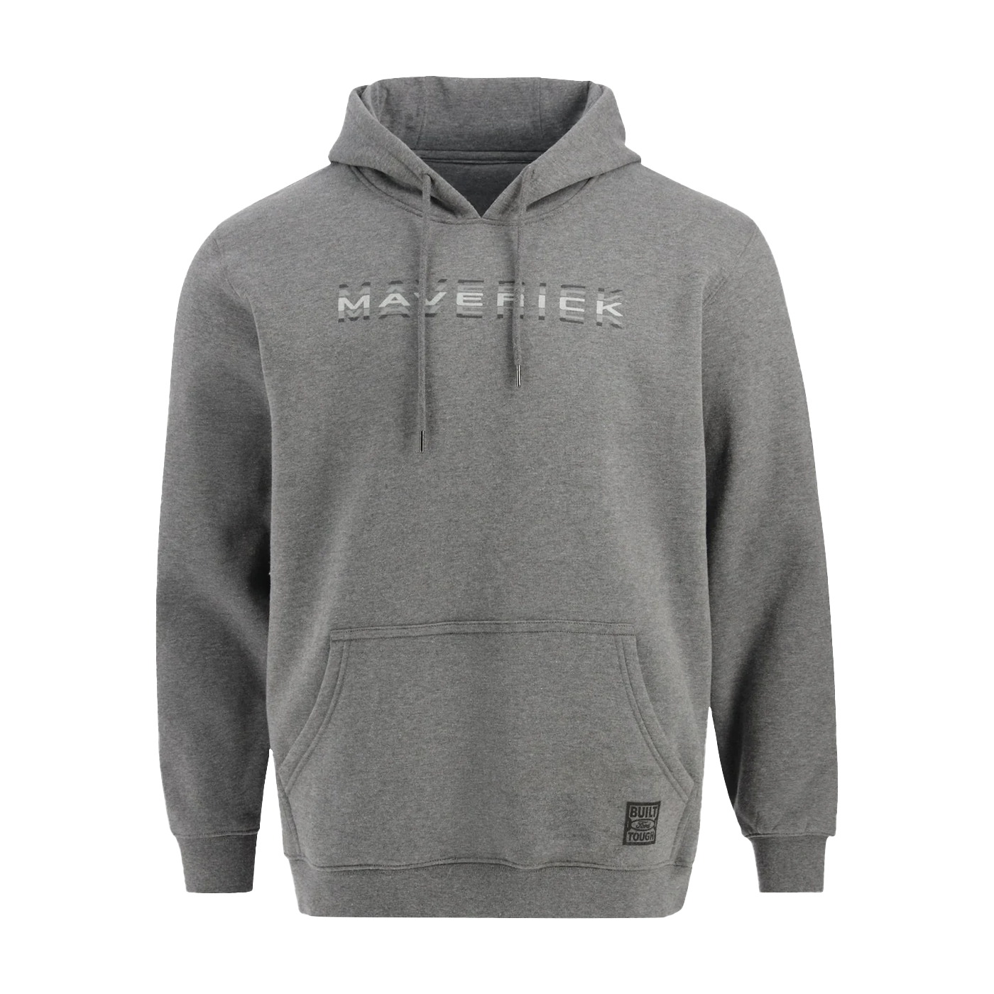 Ford Maverick Logo Mens Charcoal Gray Pullover Hoodie