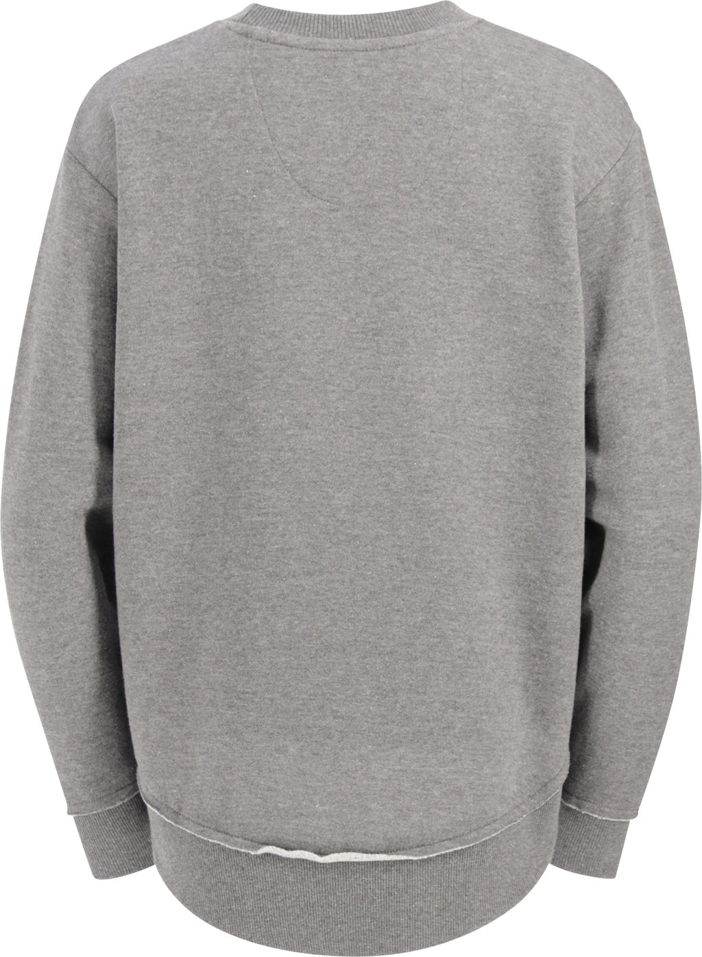 Ford Bronco Womens Gray Relaxed Fleece Crewneck Sweatshirt