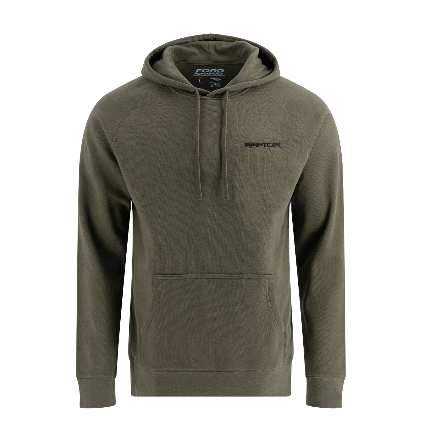 Ford Raptor Dark Green Fleece Hoodie