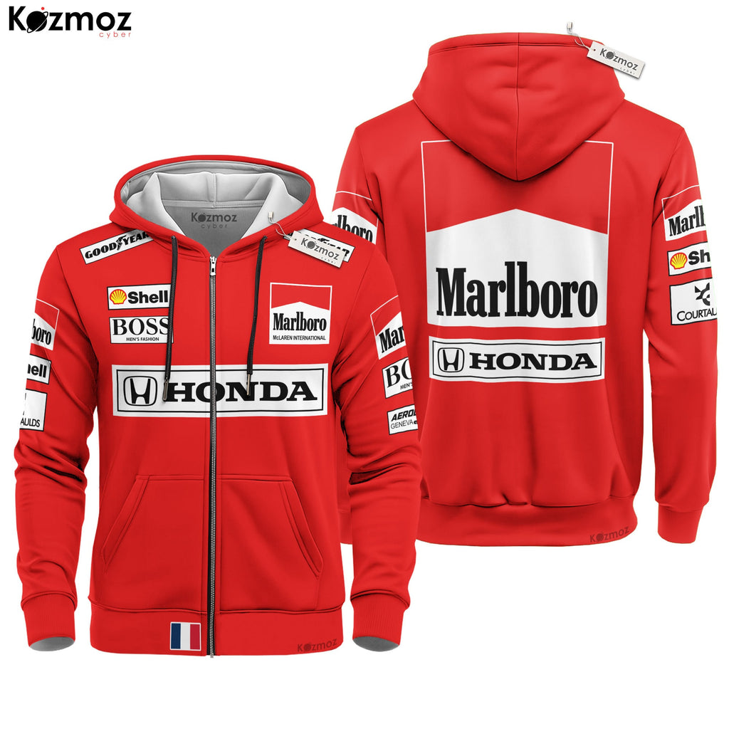 Alain Prost Monaco GP Racing Costume 1989 Collection - SF Team -