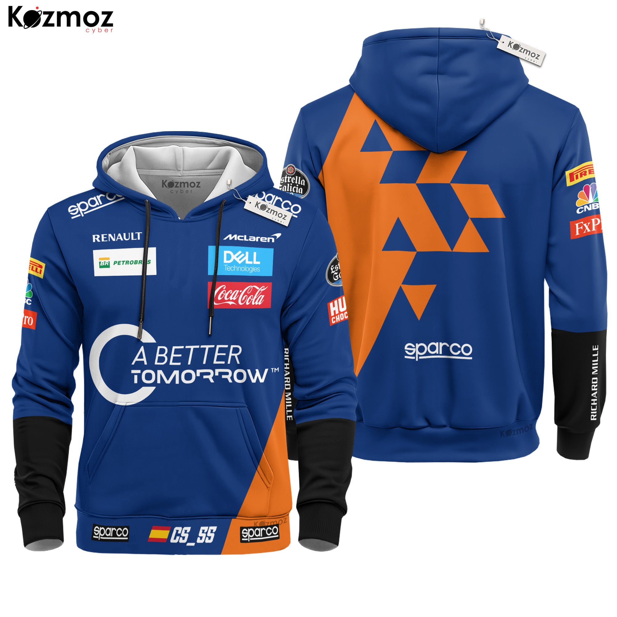 Carlos Sainz Jr Signed Racing Costume 2019 Chinese GP Collection - McLaren  Racing Team -