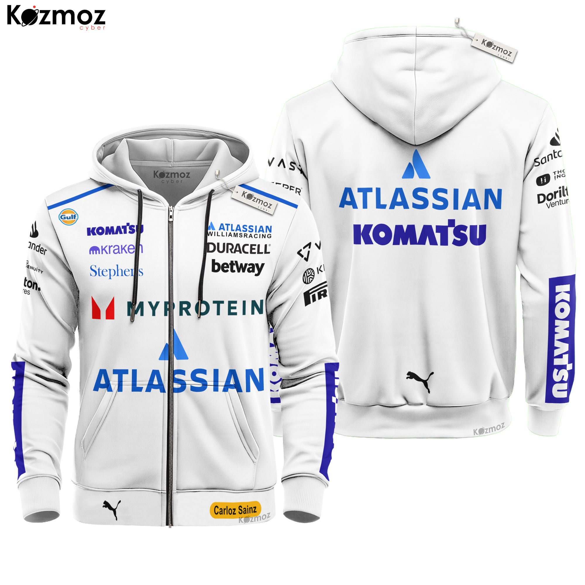 Carlos Sainz Racing Costume 2025 Collection - Williams Racing Team -