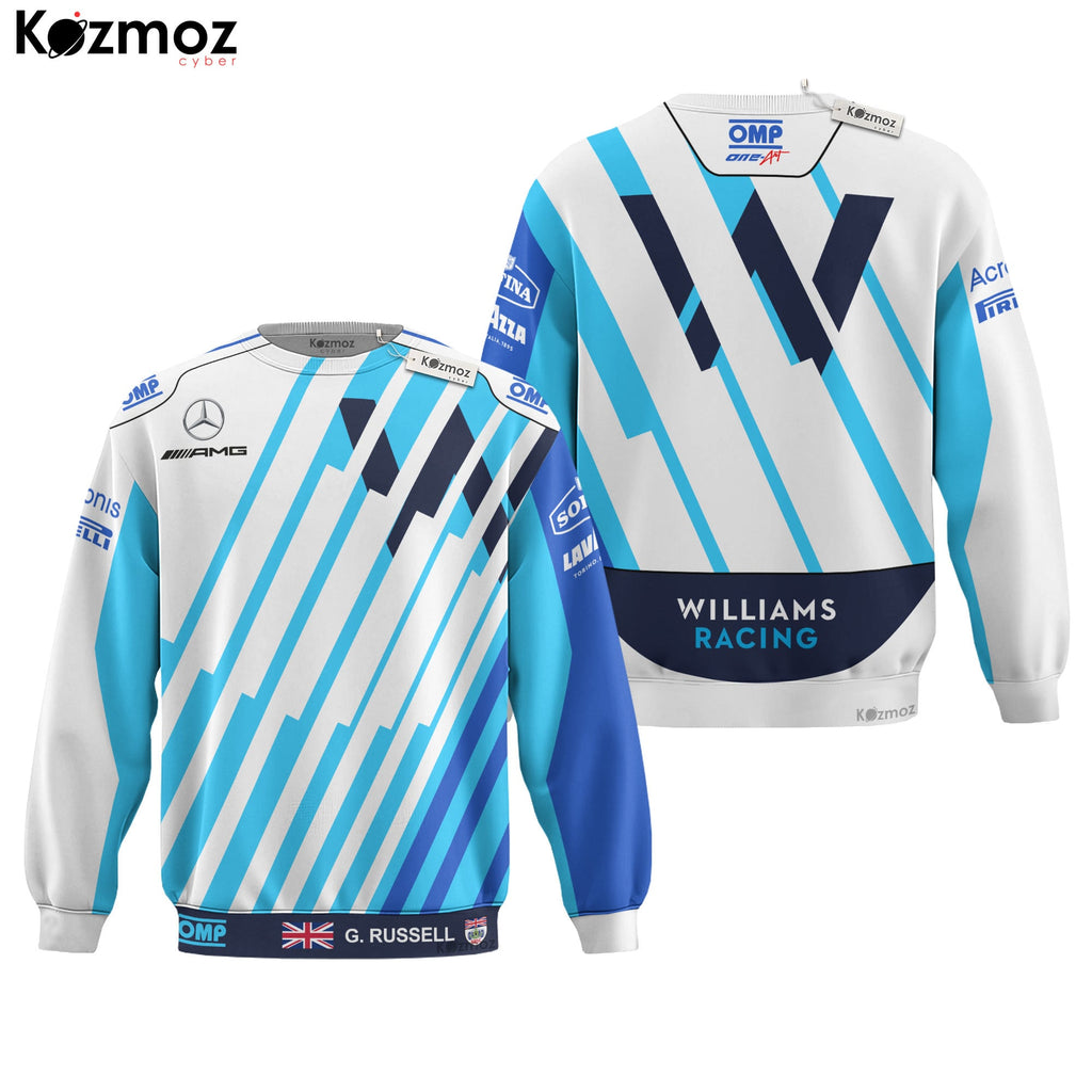 George Russell Racing Costume 2021 Official Test Collection -  Racing Team -
