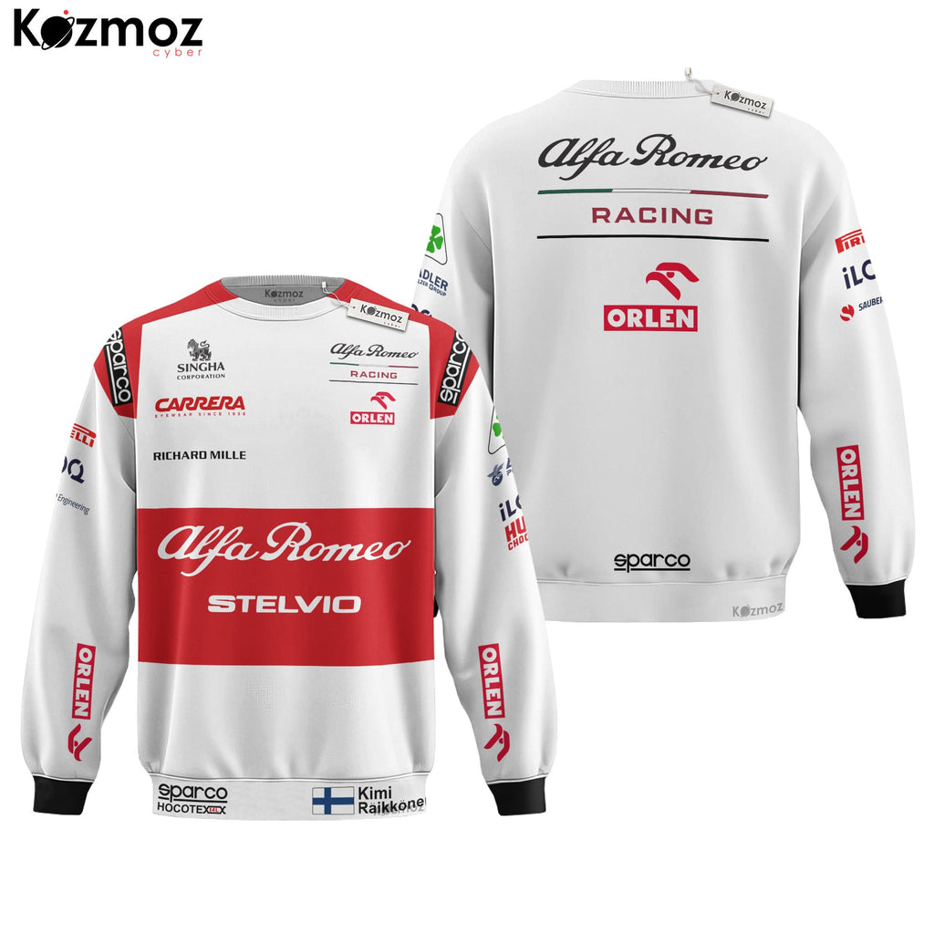 Kimi Raikkonen Racing Costume 2020 Collection - Alfa Romeo  Racing Team -
