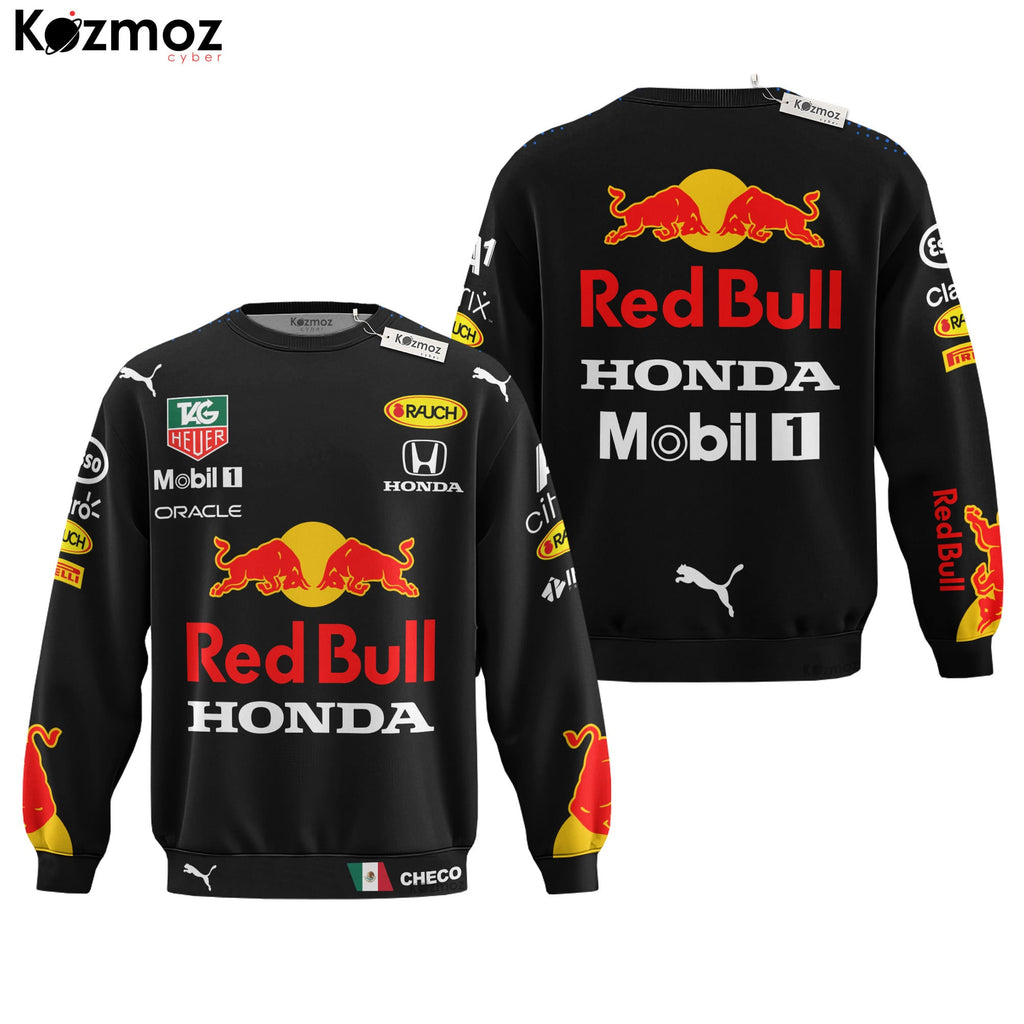 Sergio Perez Racing Suit 2021 Race Worn Collection - Red Bull Racing Honda Team