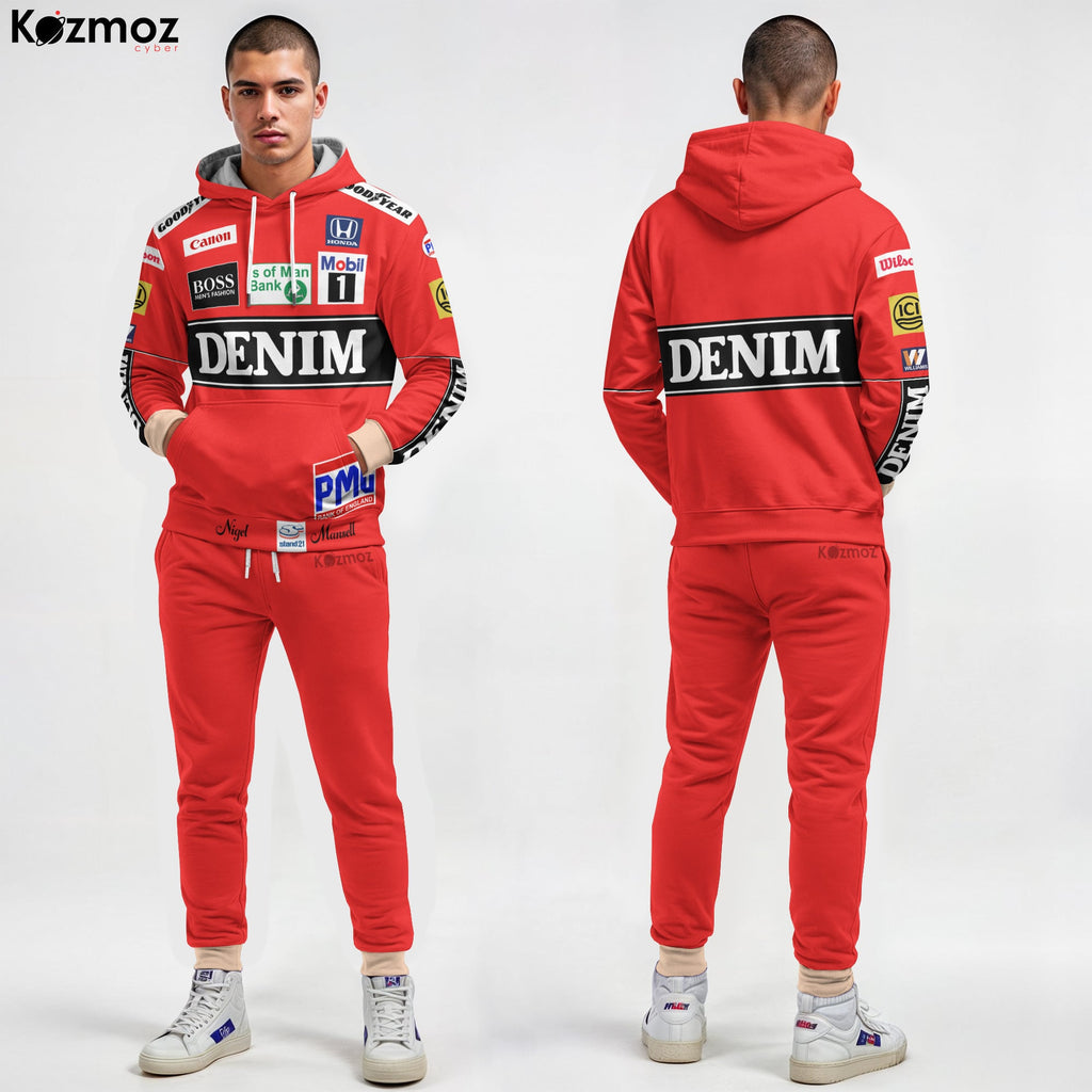 Nigel Mansell Racing Suit 1986 British GP Collection - Canon Williams Honda Team
