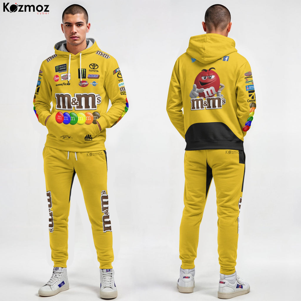 Kyle Busch Racing Suit M&M's 2020 Collection - Joe Gibbs NASCAR Racing