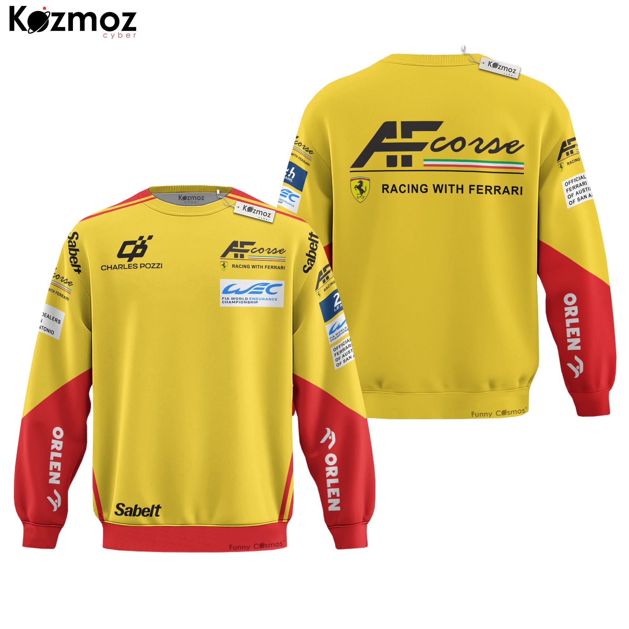 AF Corse Racing Suit Le Mans 24h 2025 Collection - SF WEC Team