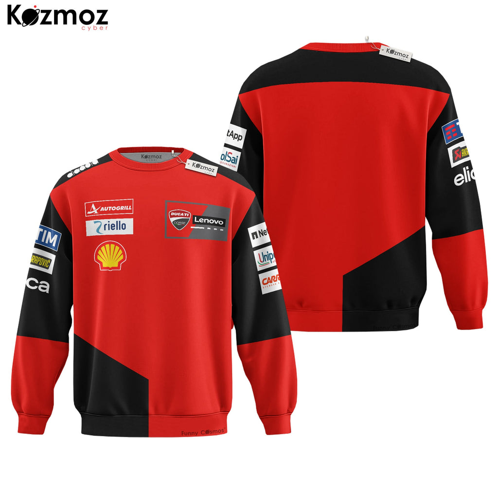 Marc Marquez Racing Costume 2025 Ducati MotoGP Racing Team